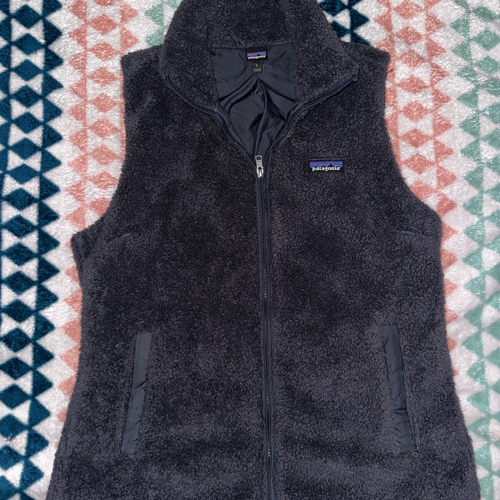 Patagonia navy Fleece Vest